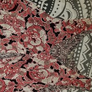 Floral layered tank top